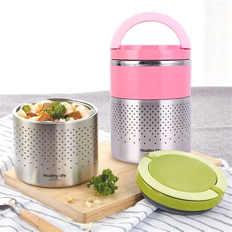 HOMESPON Stainless Steel Bento Box Leakproof Compartment 